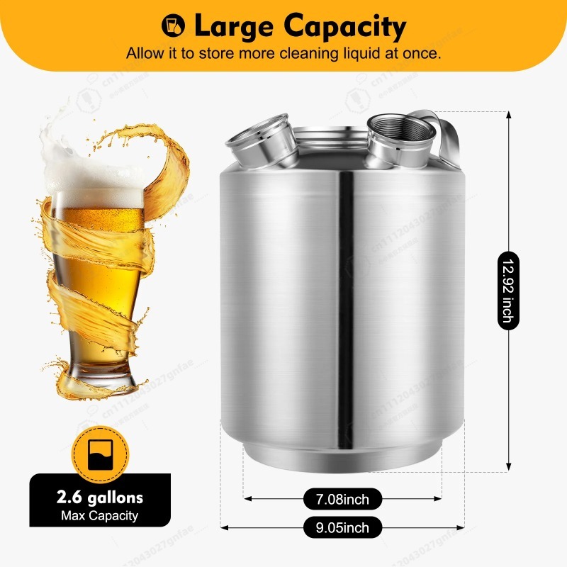 Barril de limpieza de cerveza  - Food Storage Machine reseña y precio