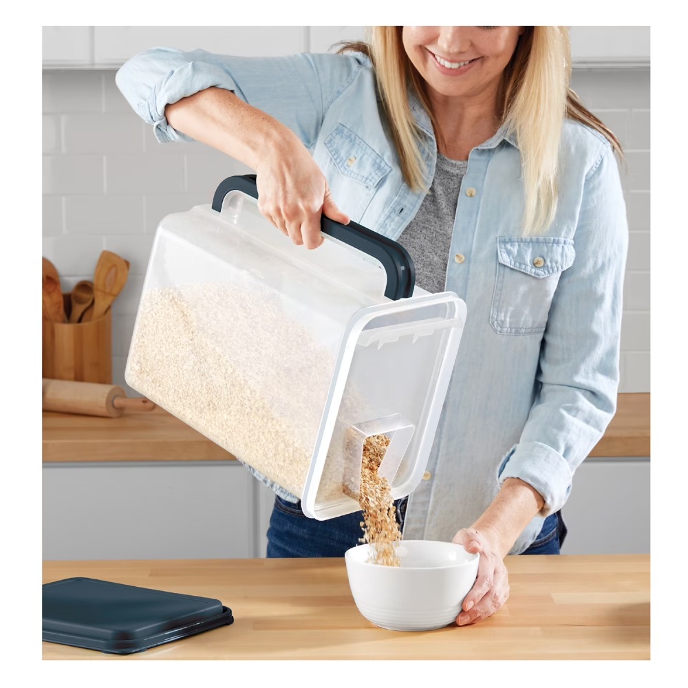 Contenedor de Almacenamiento d - Food Storage Plastic Containers With Lids reseña y precio