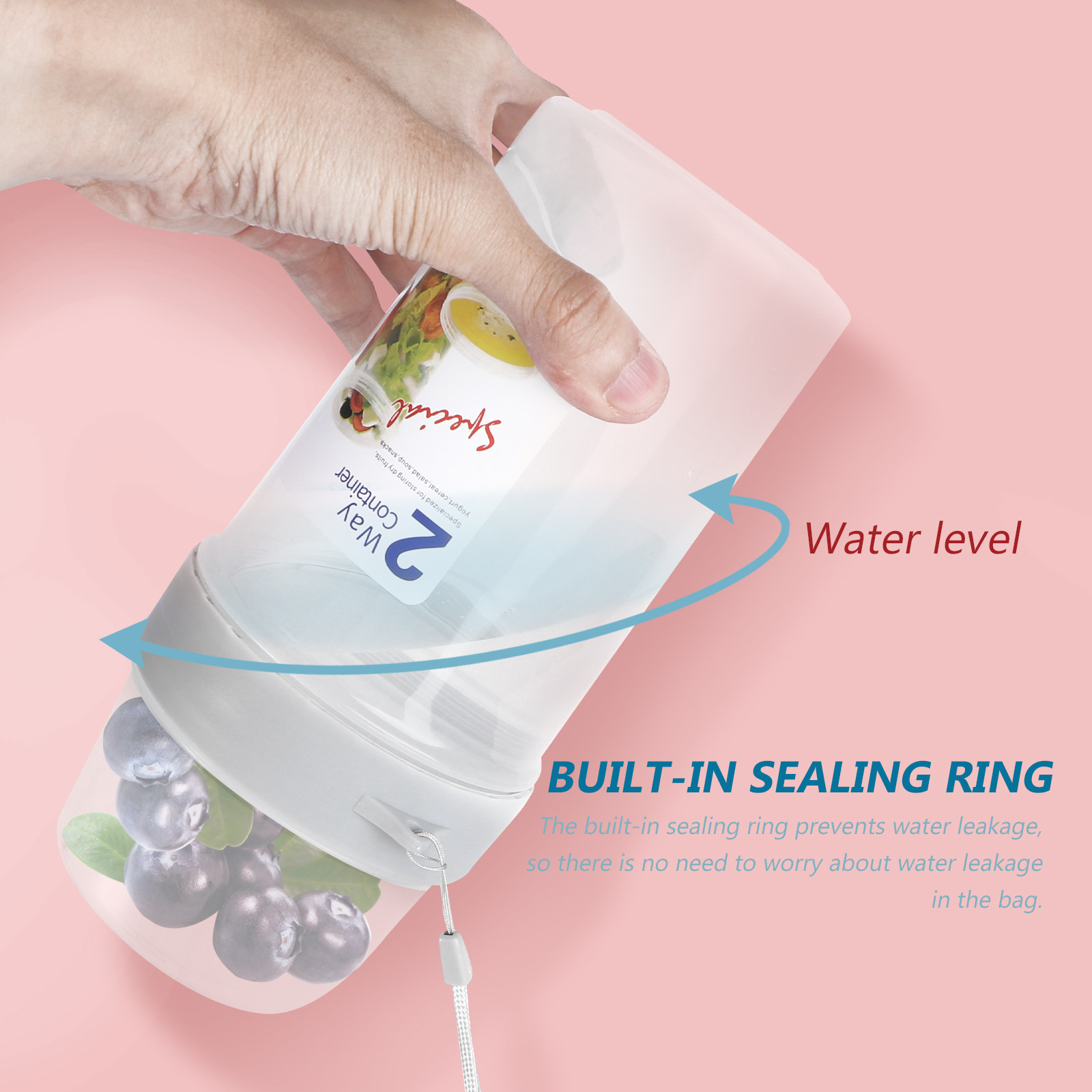 Caja de almacenamiento con sel - Food Storage Large Plastic Containers reseña y precio