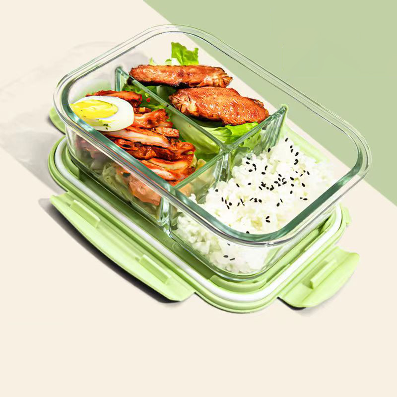Nuevo estilo fiambrera de vidr - Food Storage Glass Box reseña y precio