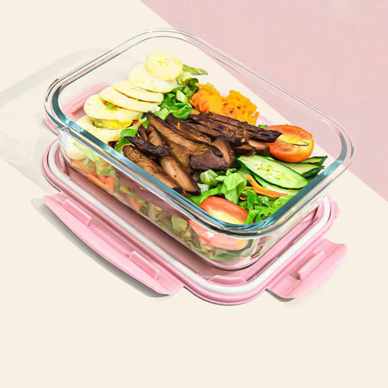 Nuevo estilo fiambrera de vidr - Food Storage Glass Box reseña y precio