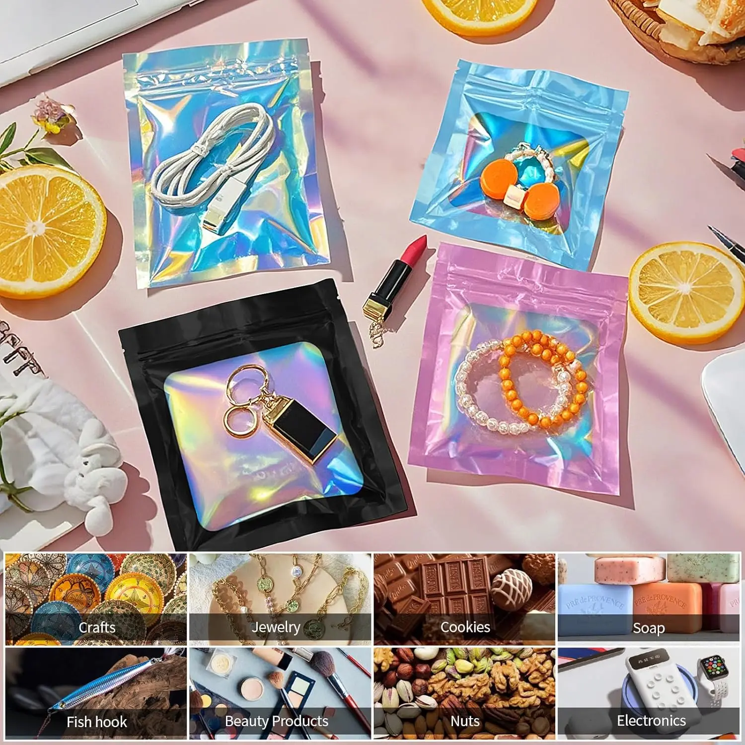 Bolsas de Mylar arcoíris holog - Food Storage In Mylar Bags reseña y precio