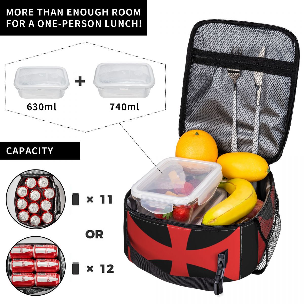 Bolsa de almuerzo personalizad - Food Storage Medieval reseña y precio