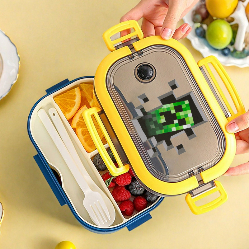 Lonchera Bento con Diseño de M - Food Storage Minecraft reseña y precio