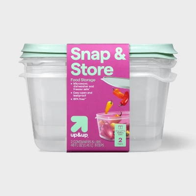 Nuevos Contenedores Rectangula - Food Storage Plastic Containers With Lids reseña y precio