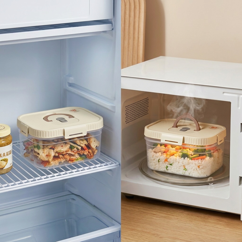 Caja de Almacenamiento de Alim - Food Storage With Dividers reseña y precio