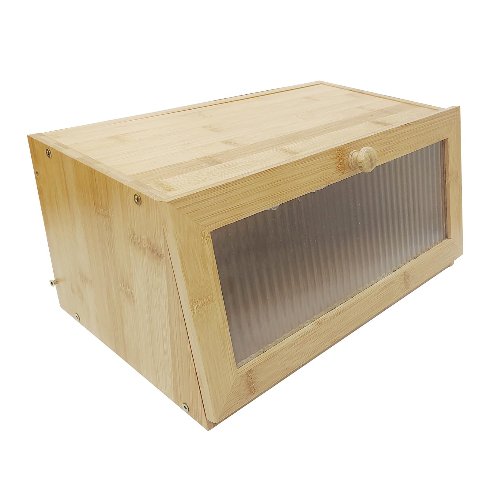 Panera Rectangular de Bambú co - Bread Box Bamboo reseña y precio