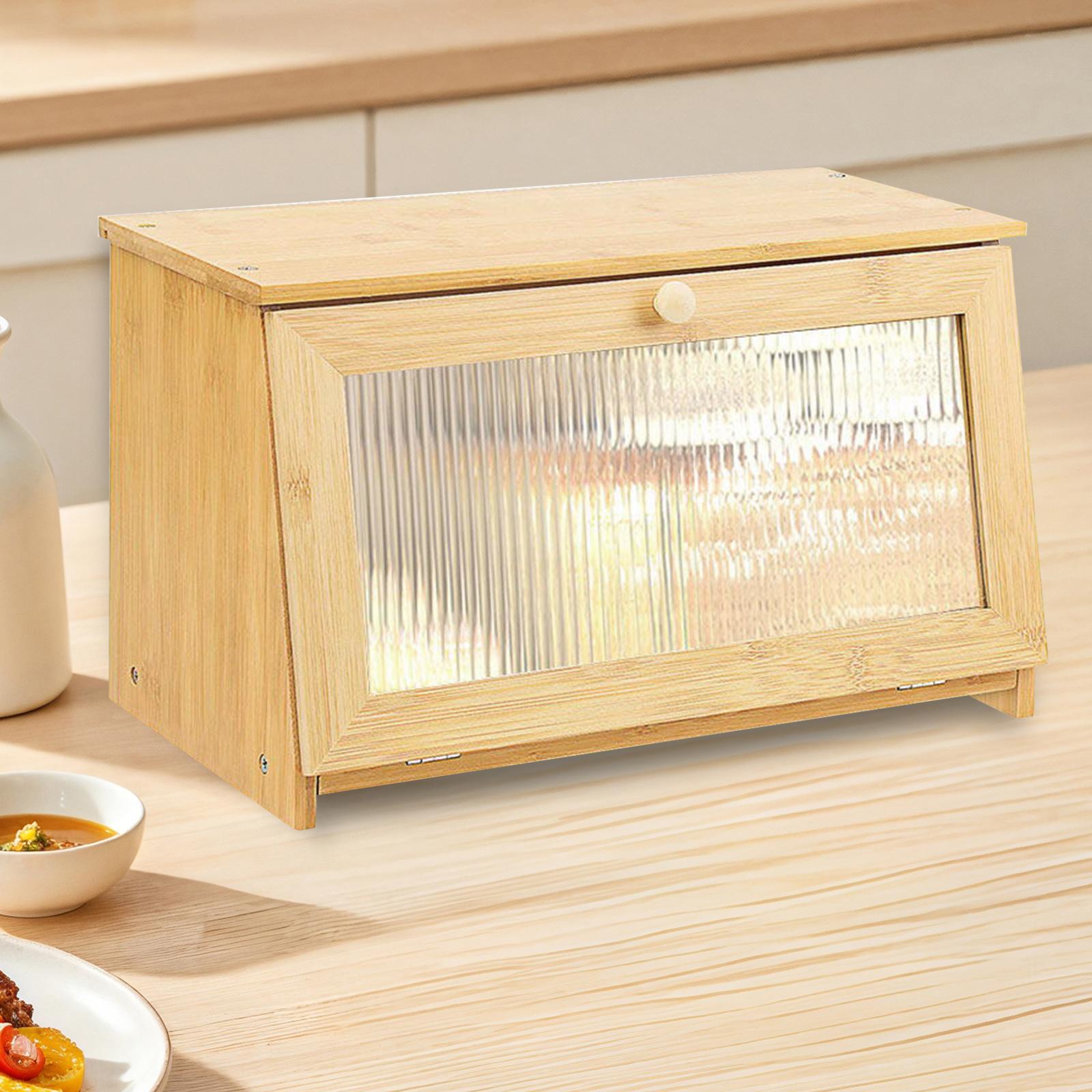 Panera Rectangular de Bambú co - Bread Box Bamboo reseña y precio