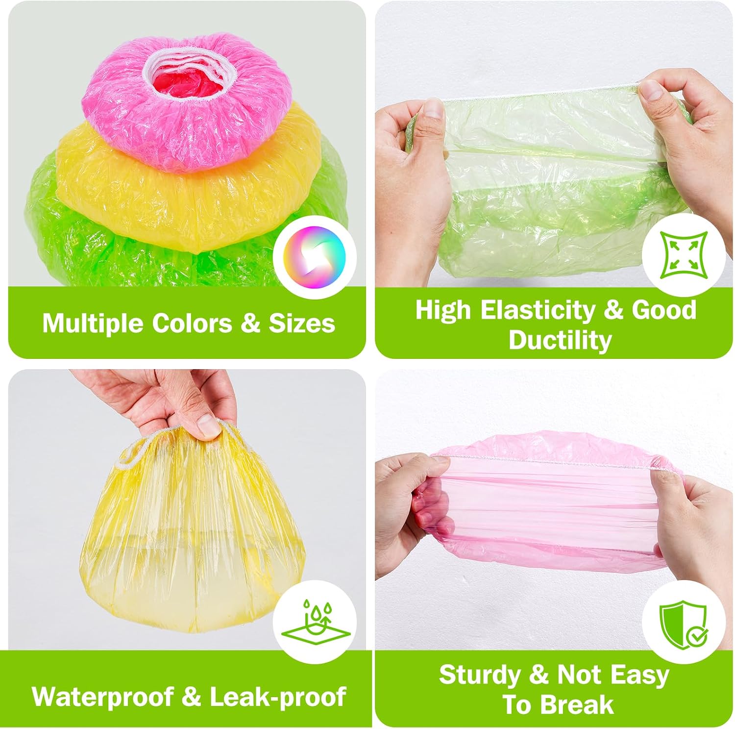 60 Fundas Reutilizables para A - Food Storage Zip Bags reseña y precio